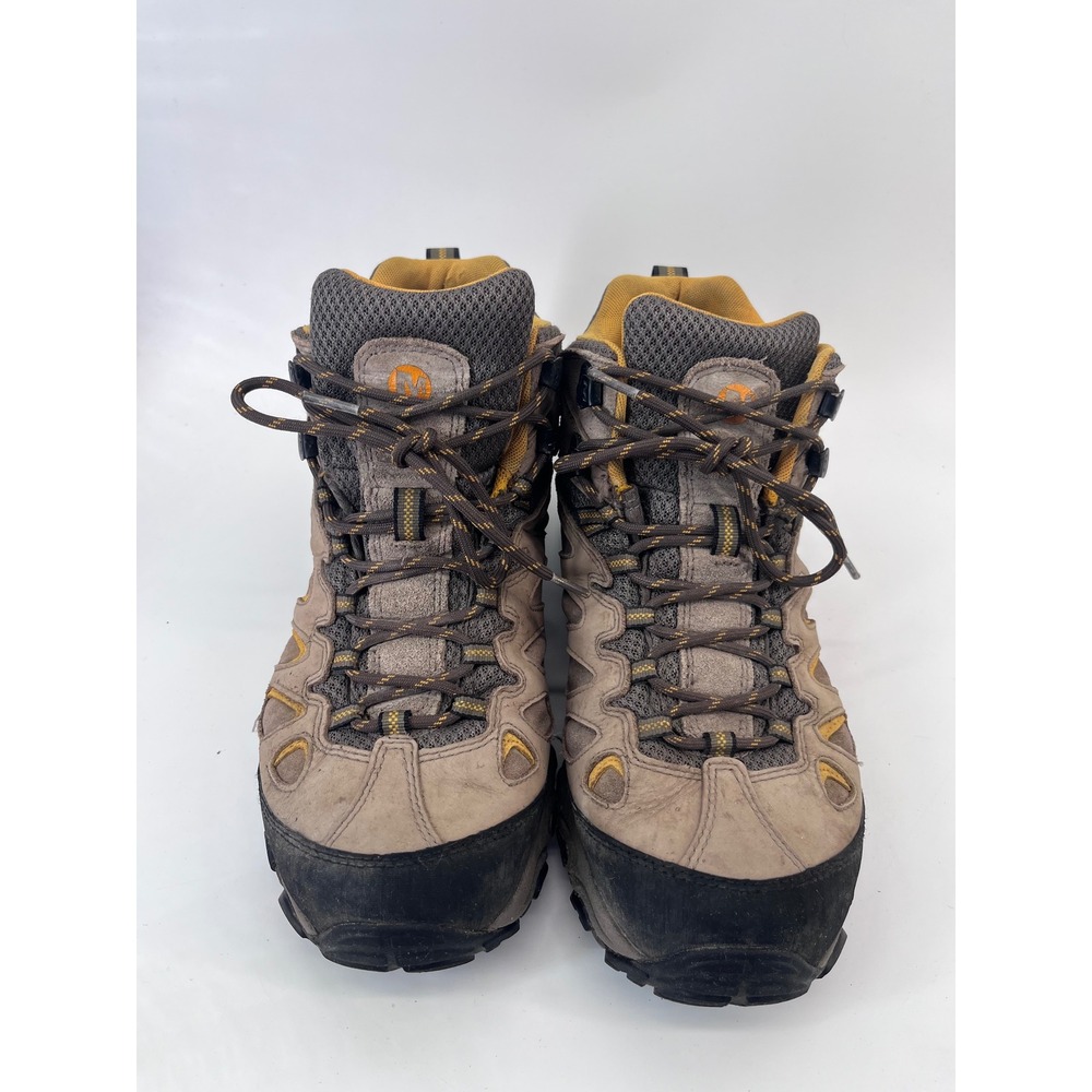 Merrell Moab 2 Mid M-Select Dry Hiking Boots Mens 9.5 Brown Waterproof J15849
